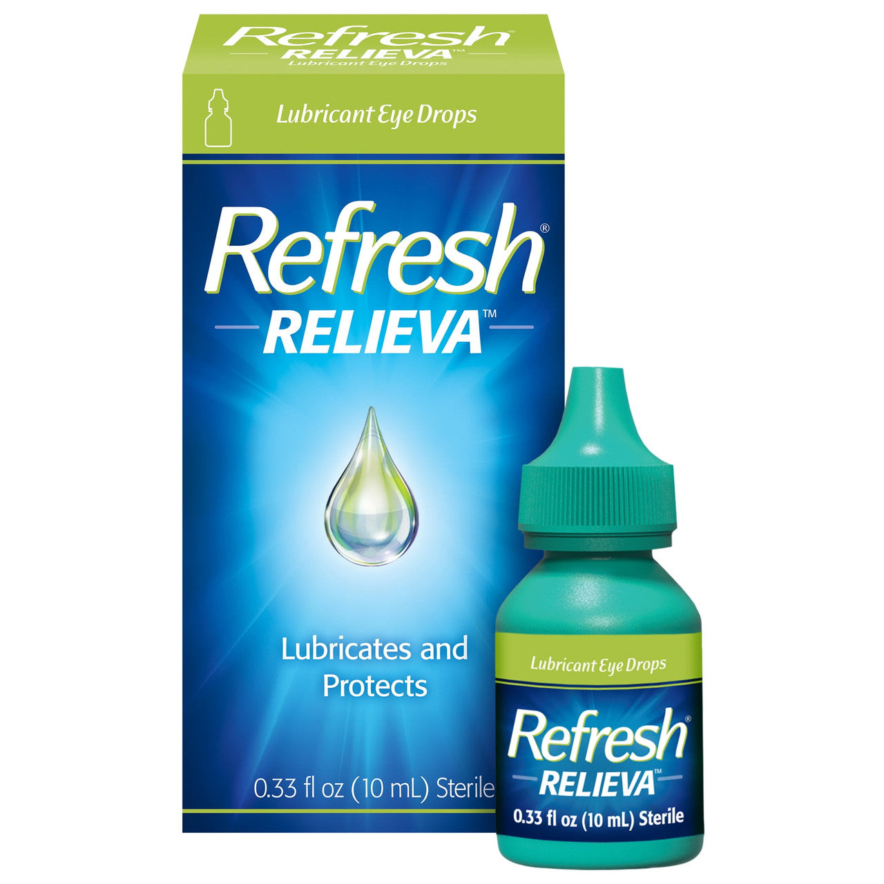 Refresh Relieva Lubricant Eye Drops, Sterile, 0.33 Oz